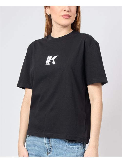 T-shirt basique Karl Lagerfeld pour femme avec logo KARL LAGERFELD | A1W17031999